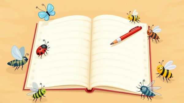 Cahier d'activités insectes : apprendre en s'amusant